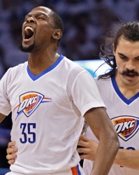 帕金斯称KD或许该避开老东家揭幕战 目睹冠军旗帜升起略显尴尬